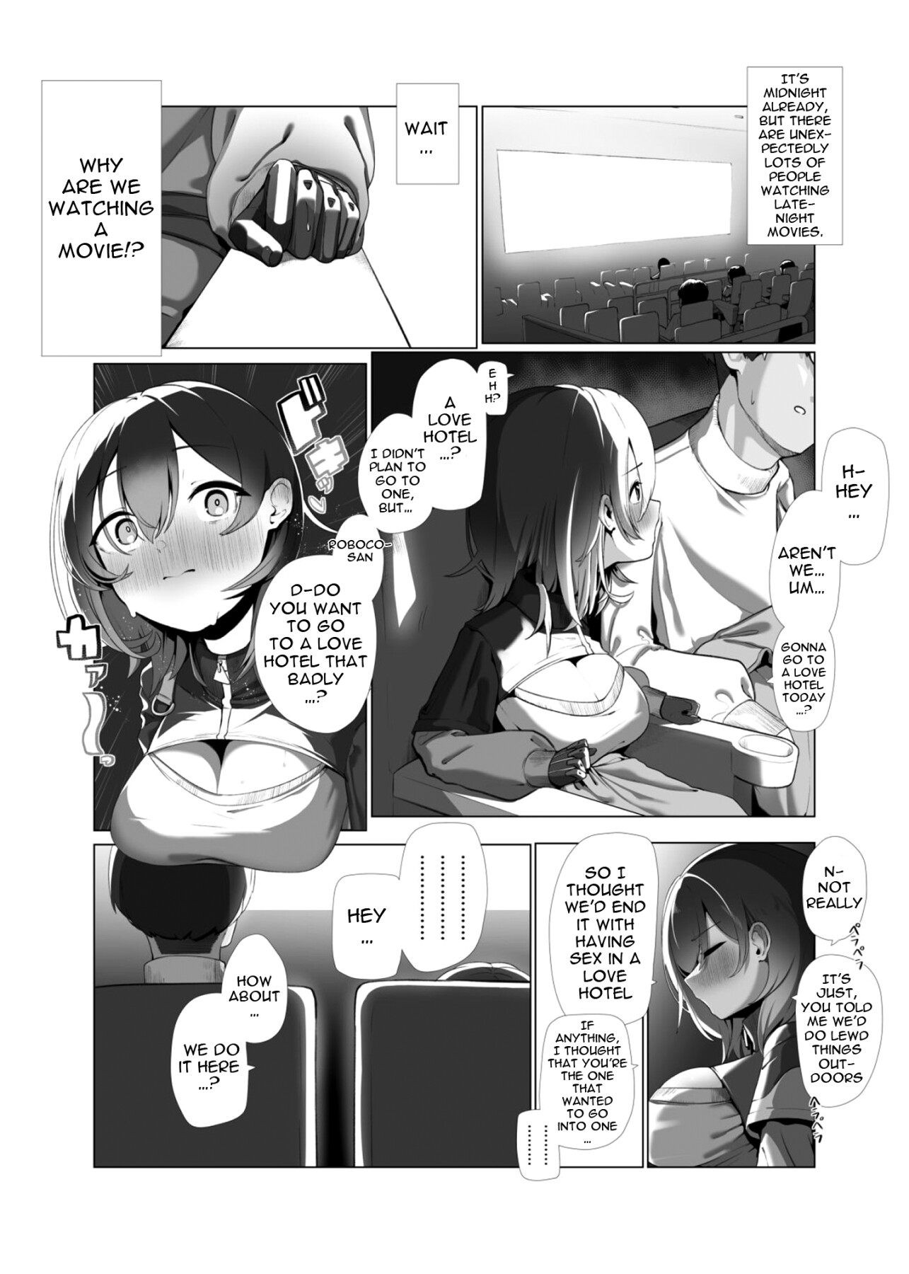 Hentai Manga Comic-The Sacred Night Of Lust That I Spent With Roboco-Read-10